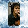 Viktor Tsoi Sänger Handyhülle Für iPhone17,16,15,14,13,12,11 Plus,Pro Max, Weiche Silikon Schwarze Hülle