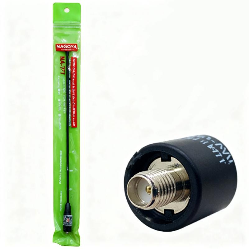 1Pcs Vhf/Uhf Sma Female Male Na771 High Gain Antenna For Uvk5 Uvk58 Uvk6 Dm-1701 Walkie Talkie Ham Radios