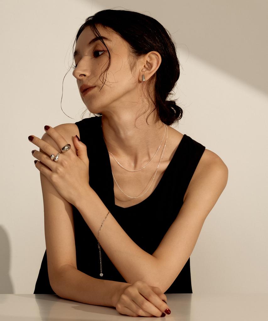 Novice Tokyo Volume Ring [Stainless] / Silver