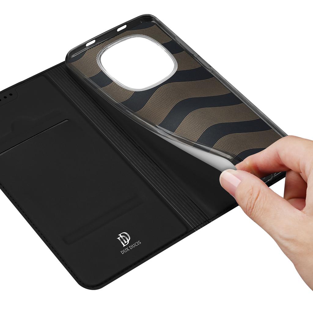 Für Xiaomi Redmi Note 15 Pro 5G (Global) Hülle DUX DUCIS Skin Pro Series Leder Ständer Abdeckung Kartenhalter