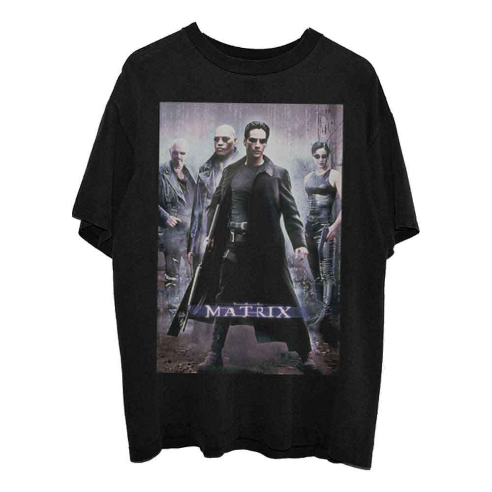 The Matrix Original Cover T-Shirt Black New Unisex T-Shirt S