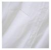 Spring Korean Style White Long Sleeve Slimming Shirt for Plus Size Women