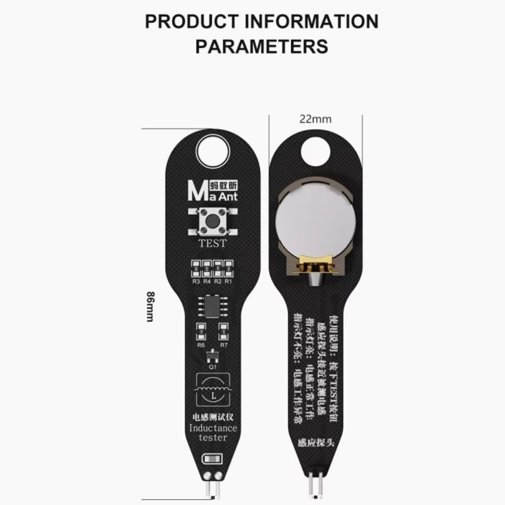 MaAnt M093 Inductance Tester Quick Fault Check Electromagnetic Induction Motherboard Coil Tester Repair Tool Motherboard Repair