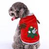 Type:Christmas Cat Clothes Small Dogs Cats Santa Costume Kitten Puppy Outfit Hoo