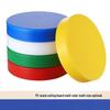 Shengjia Dickes Buntes PE-Plastik Rundes Schneidebrett