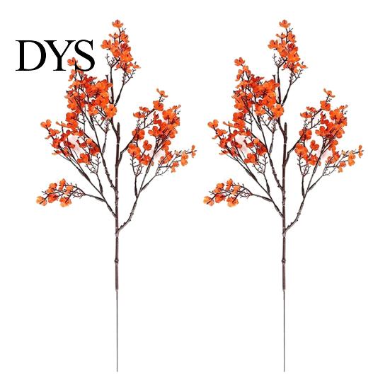 Realistic Silk Petals for Party Artificial Flowers Autumn Home Decoration, Floral Eco Friendly Decor Table Branches Halloween Centerpiece And