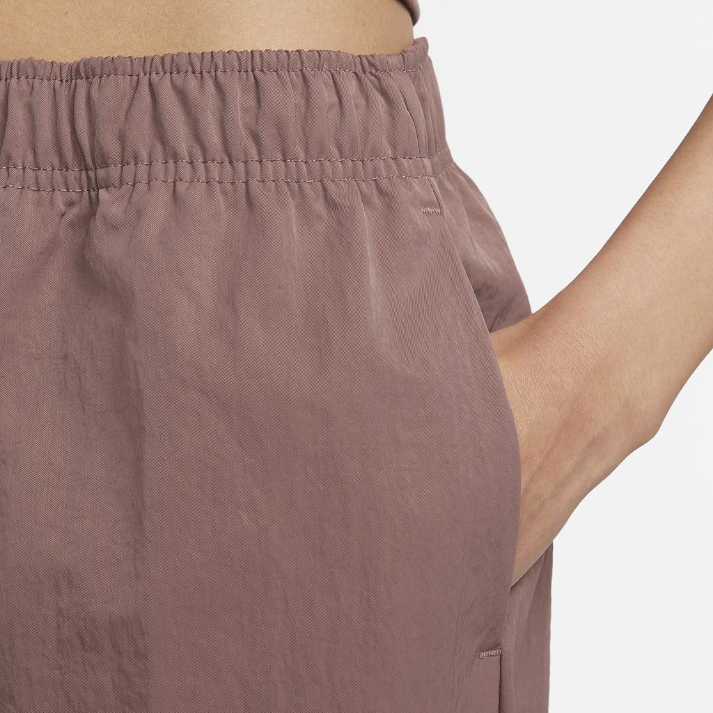 Nike Sportswear Essential Solid Logo Straight Leg Cargo Pants Women Pants Smoky-Grey DO7210-208