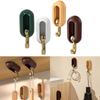 4PCS Self Adhesive 360° Rotating Wall Hook Strong Without Drilling Coat Bag Bathroom Door Kitchen Towel Hanger Hooks Home Storage