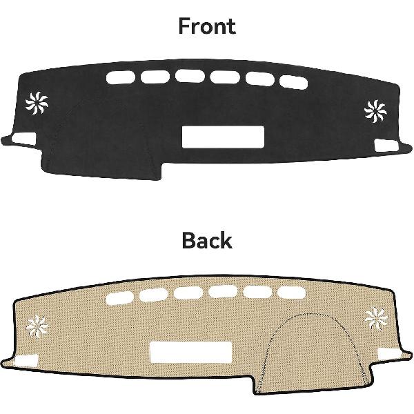 Dash Cover For Toyota RAV4 2018 2017 2016 2015 2014 2013 Accessories Flannel Dashboard Cover Dash Mat Center Console Cover Sunshield Protector Pad