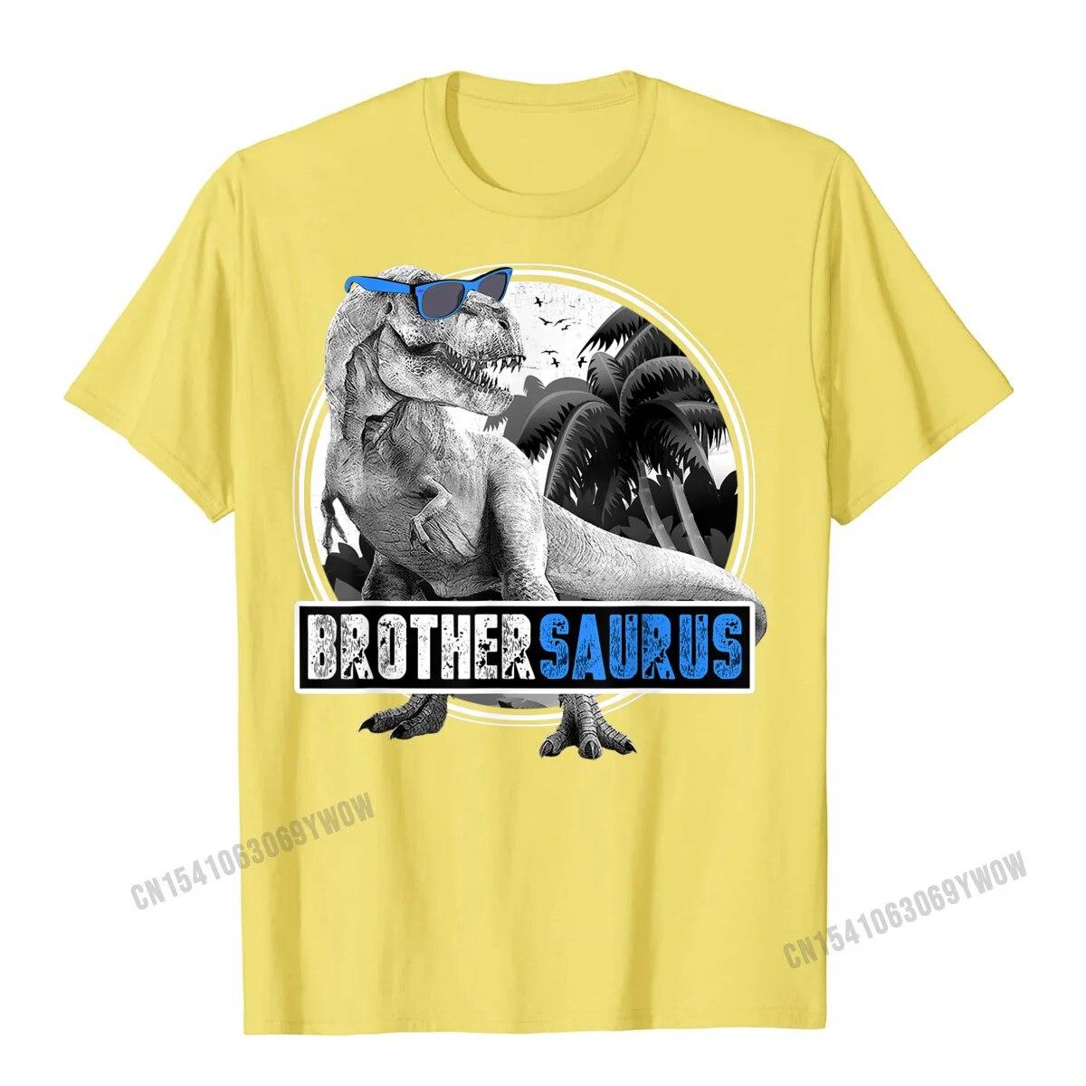 

Футболка Brothersaurus T-Rex Brother Saurus Dinosaur, одинаковые футболки, персонализированные топовые футболки для унисекс, хлопковая футболка в стиле Харадзюку 3XL