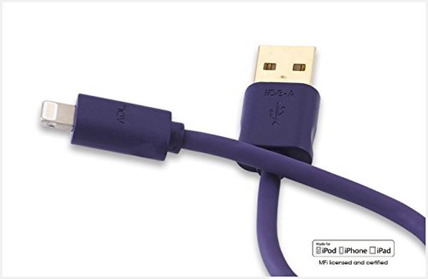 

ADL type to iPod type 1 ALPHA DESIGN LABS USB-A (0.18m, cable) ID8-A/0.18 фиолетовый