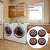 Set of 4 Dryer Drum Rollers 8536974 Drying Machine Support Replacement Parts Accessories Dryer Components for Home