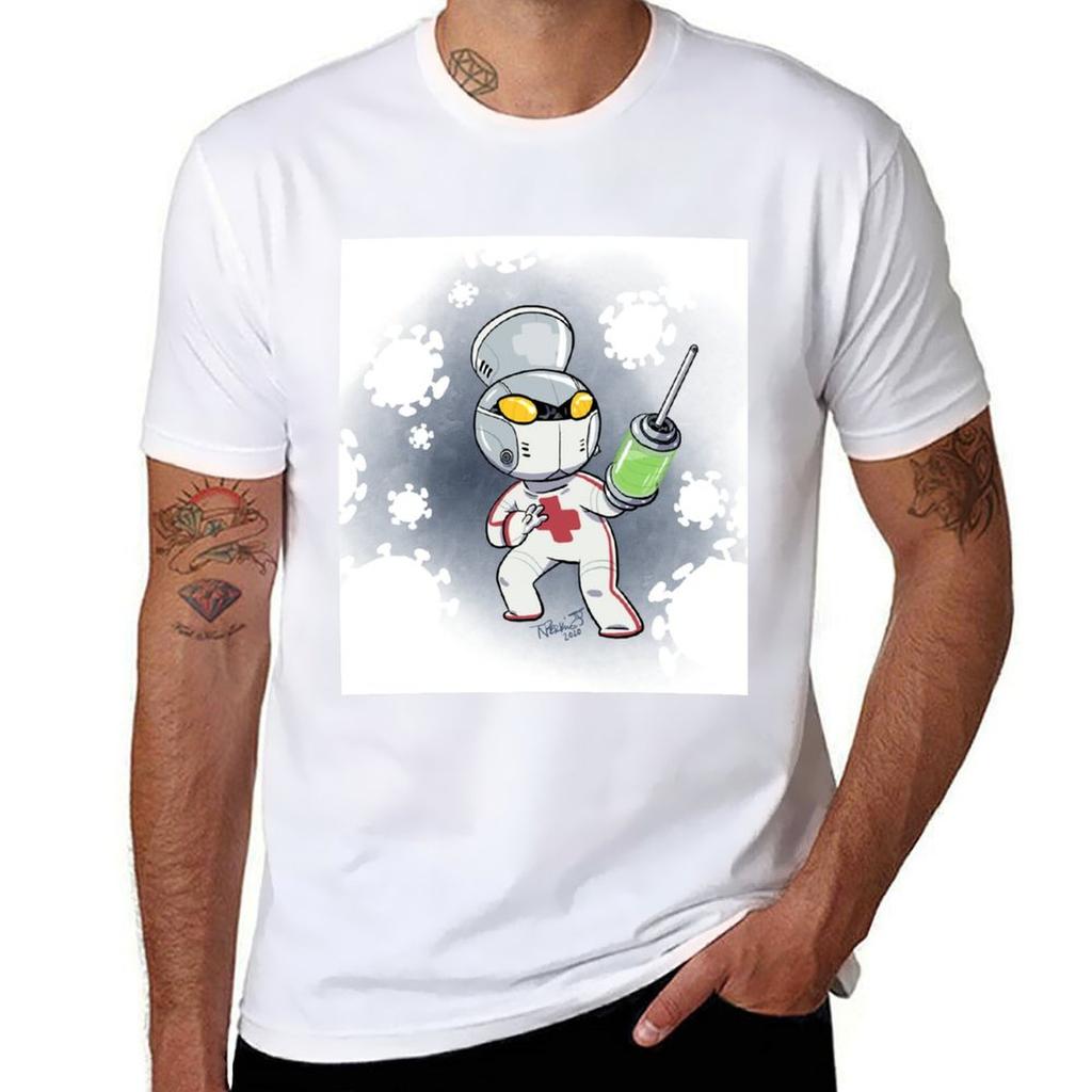 Virus Combattler TShirt Summer Casual Loose TShirt
