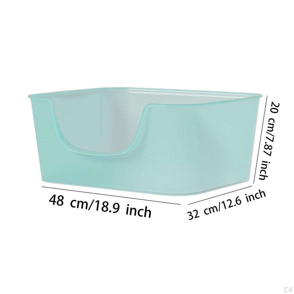 Cat Litter Box for Kitten Indoor Cats Potty Toilet Sifting Tray Sandbox