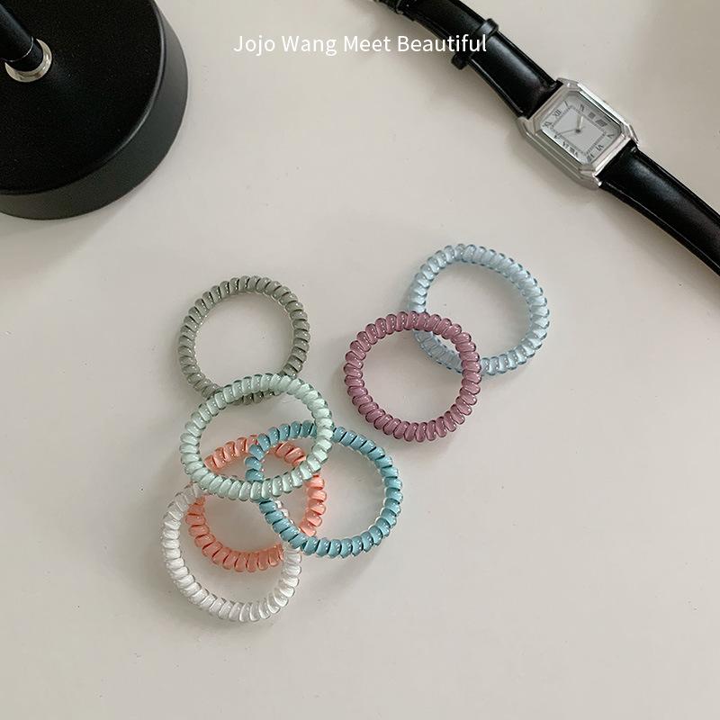 Translucent Crystal Phone Lanyards, Hair Lanyards, High School Girls' Elastic Hair Ties, Rubber Bands, Headbands, and Elegant Hair Bands