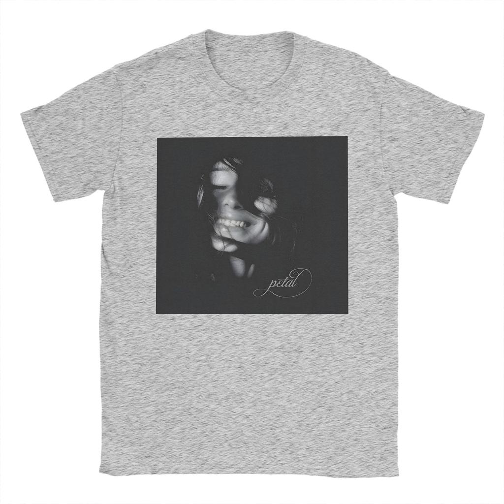 Novelty Ariana Grande Petal Album Photo Tshirt Unisex Round Neck Pure Cotton T Shirt Short Sleeve Tees Gift Idea Clothes