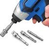 Multi Length Drill Socket Extensions Made from Chrome Vanadium Steel for Reliable Performance In Tough Conditions