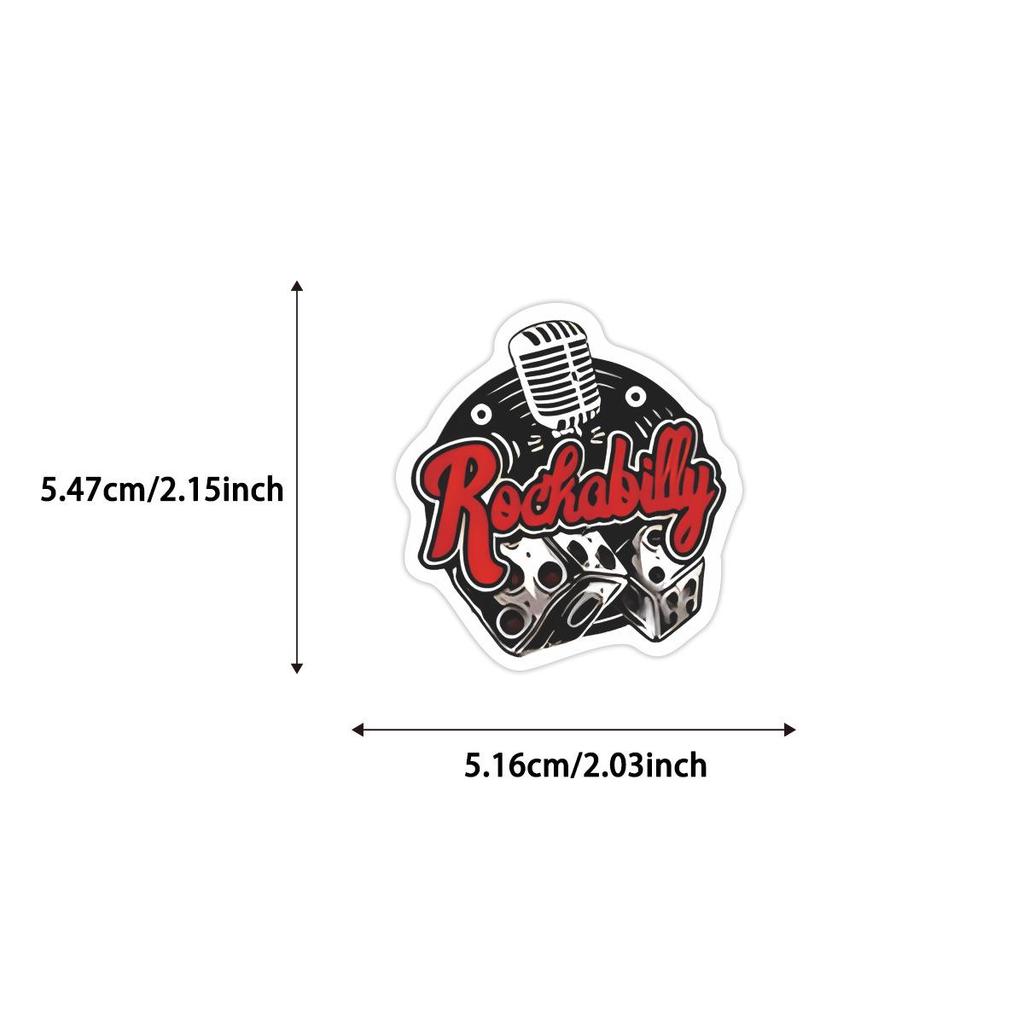 42-Piece Waterproof Hip Hop & Graffiti Sticker Set for Phone & Luggage Decoration