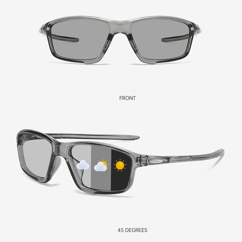 Pochromic Glasses Sunglasses Sport Protection Glasses Bicycle Eyewear Outdoor Hiking Camping Golf Cycling Goggles