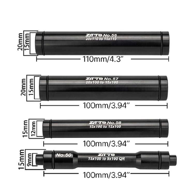 Adaptateur D’axe Traversant 12 Mm Vers 9 Mm – Alliage Alu Ultraléger, QR, Pour VTT Et Vélos De Route