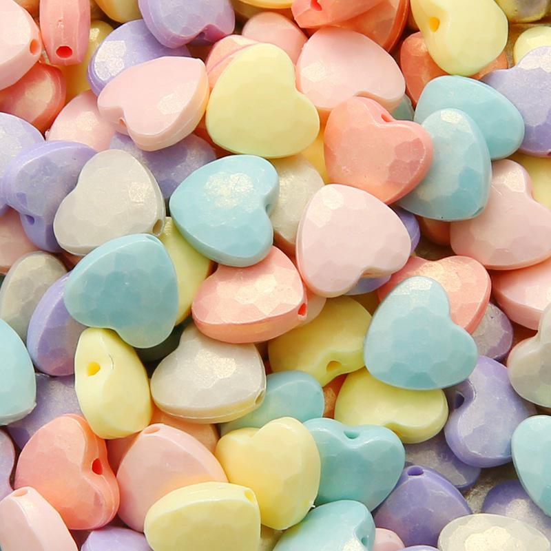 Macaron Acrylic Beads for DIY Jewelry Making - Straight Hole