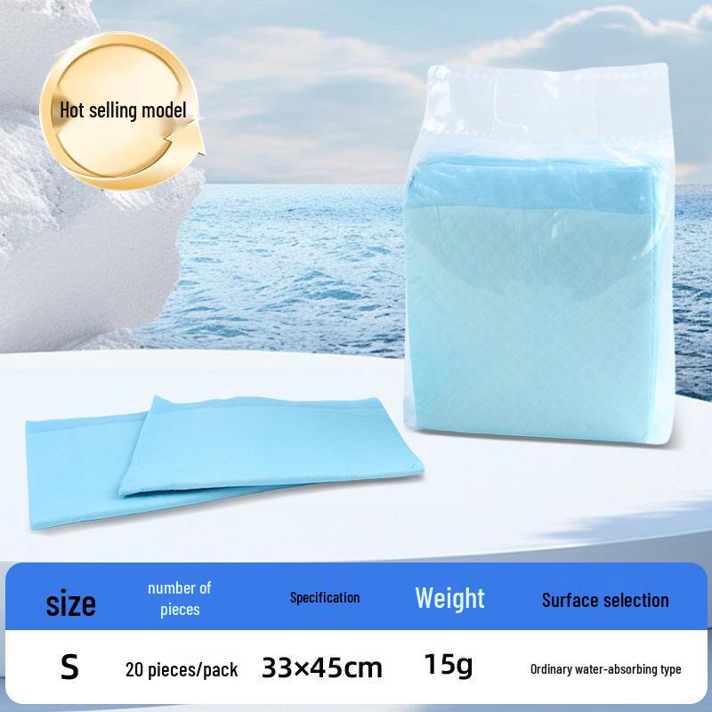 Xiao Shu Bao Blue Pet Diapers: 20-Pack Disposable, Thickened Dog Diapers