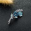 Elegant Little Flower Brooch for Women, Exquisite and Versatile, Oil-dripping Brooch with A Unique Design Sense