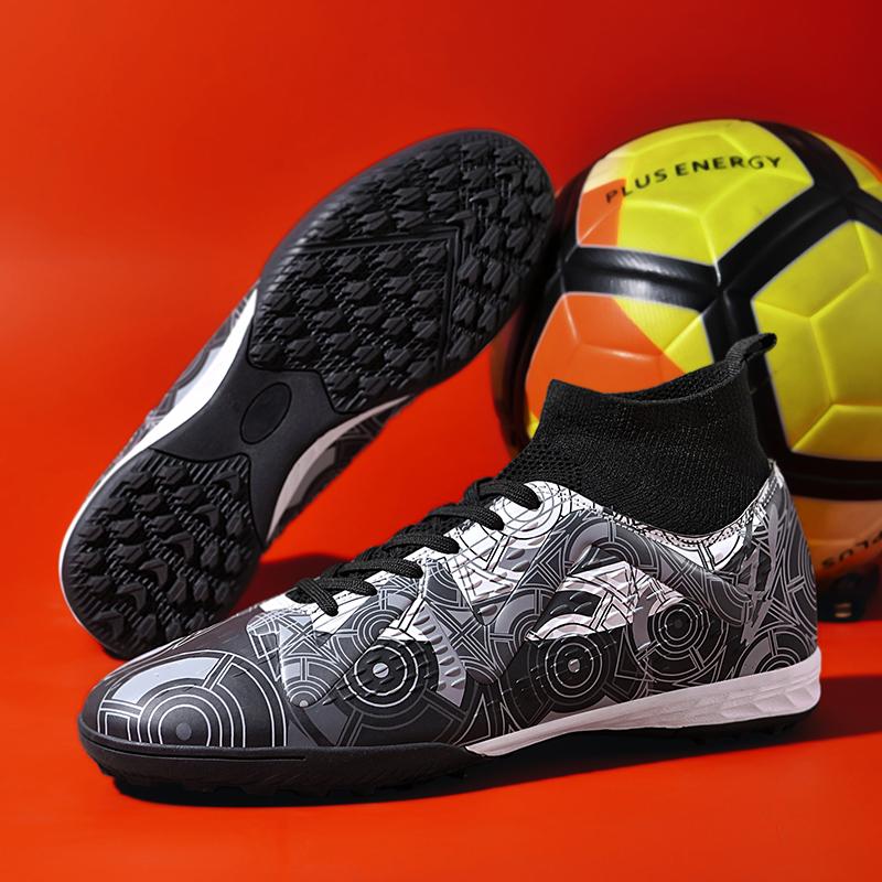 Football Shoes Men Soccer Shoes Kids Football Boots Women Professional Soccer Cleats Antiskid Chaussure Football TF/FG Outdoor Football Shoes