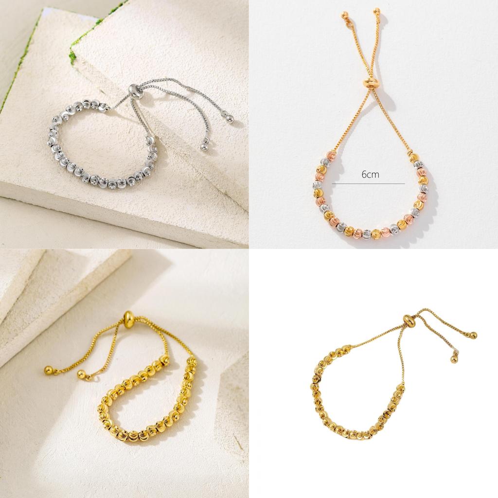 Elegant Travel Memory Bracelet With Copper Alloy And Electroplating For Women