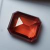 9.40 Ct Sapphire Natural Loose Gemstone Orange Emerald Cut