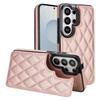 S26 Ultra Case Luxury Mesh Leather Card Slots Phone Holder Cover Case For Samsung Galaxy S25 FE S24 S23 S22 Plus S21 FE A53 A54 A55 A56 A57 5G