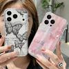 Shockproof Clear TPU Case For iPhone 17 16 Pro 15 14 13 12 Pro Max 11 Transparent Soft Silicone Butterfly Printed Phone Cover