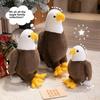 Animal Plush Toy Bald Eagle Figurine With Pp Cotton Filling For Collectors And Kids
