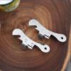 Stainless Steel Cooking Wine Bottle Home Kitchen Accessories Can Opener Jar Opener Bottle Opener