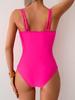 2025 Women's Mesh Stitch One-Piece Swimsuit