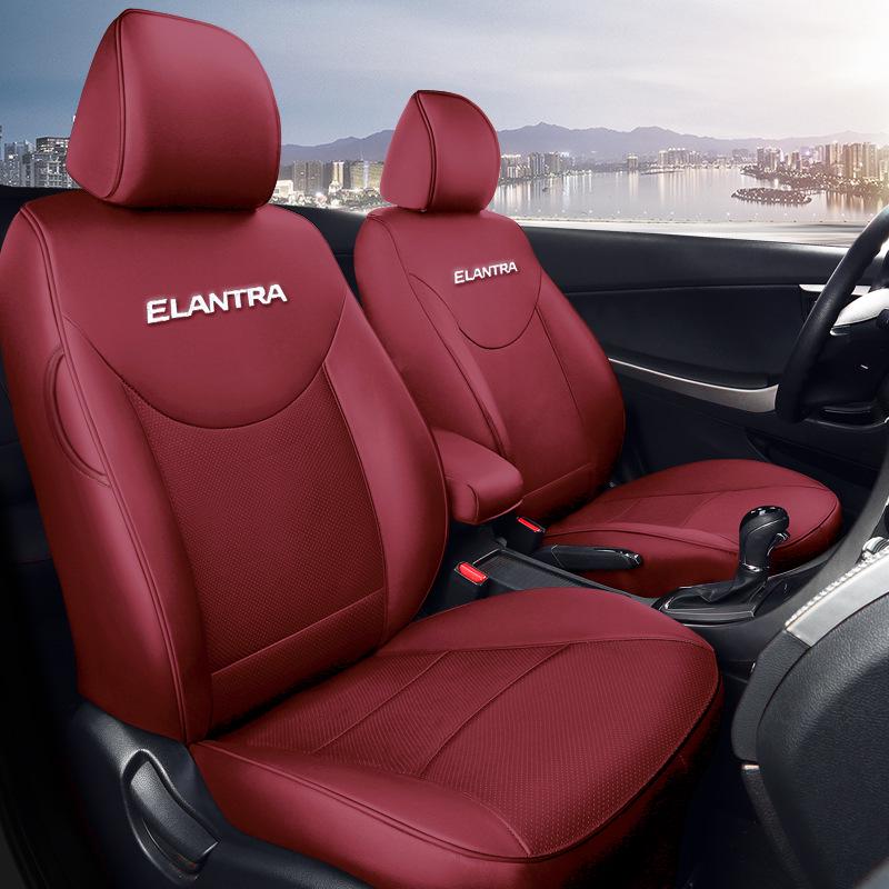 Κάλυμμα Καθισμάτων Δερμάτινο Παντός Καιρού Hyundai Elantra - Ανθεκτικό, Πλήρους Κάλυψης, Συμβατό με 5θέσια