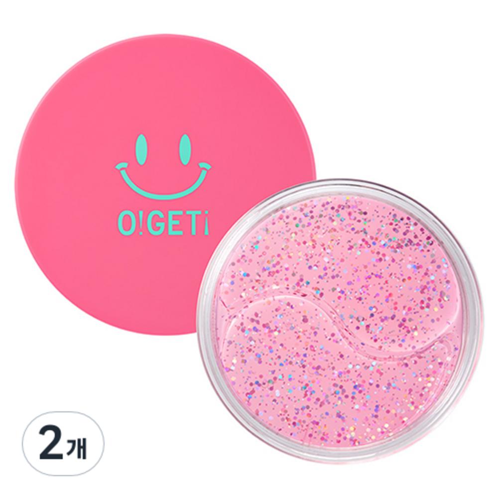 

Oget Pink Collagen Hydrogel Eye Patch, 32 pieces, 2 pieces
