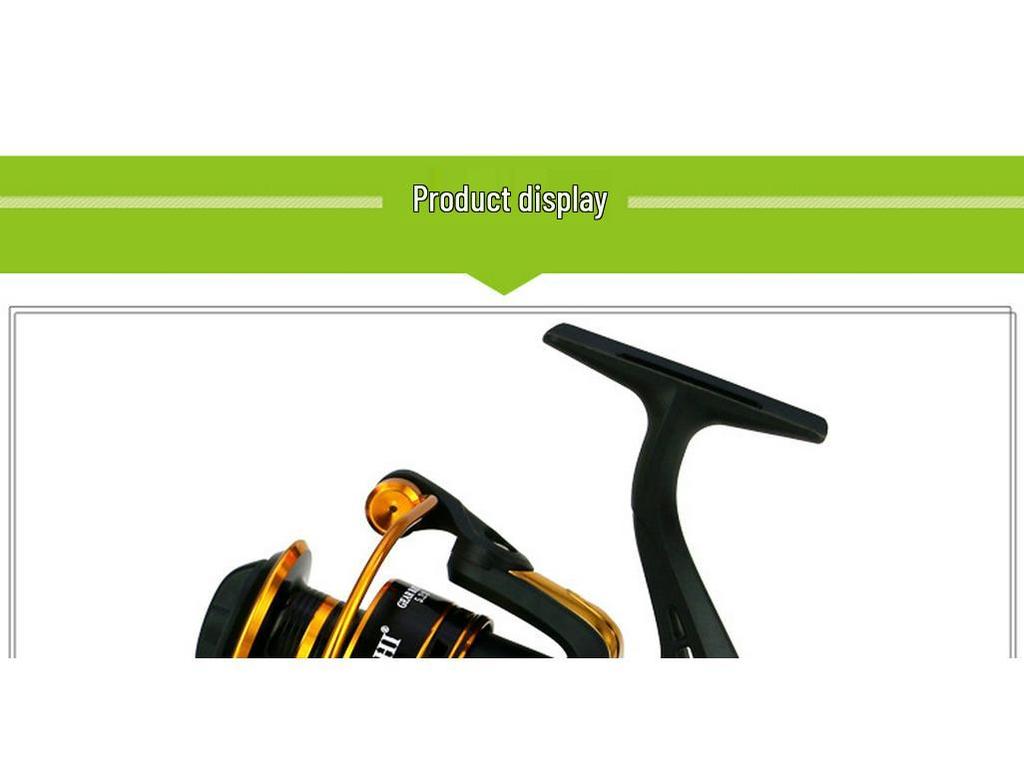 YUMOSHI JX Series Black Gold Fishing Reel for Sea & Raft Rods