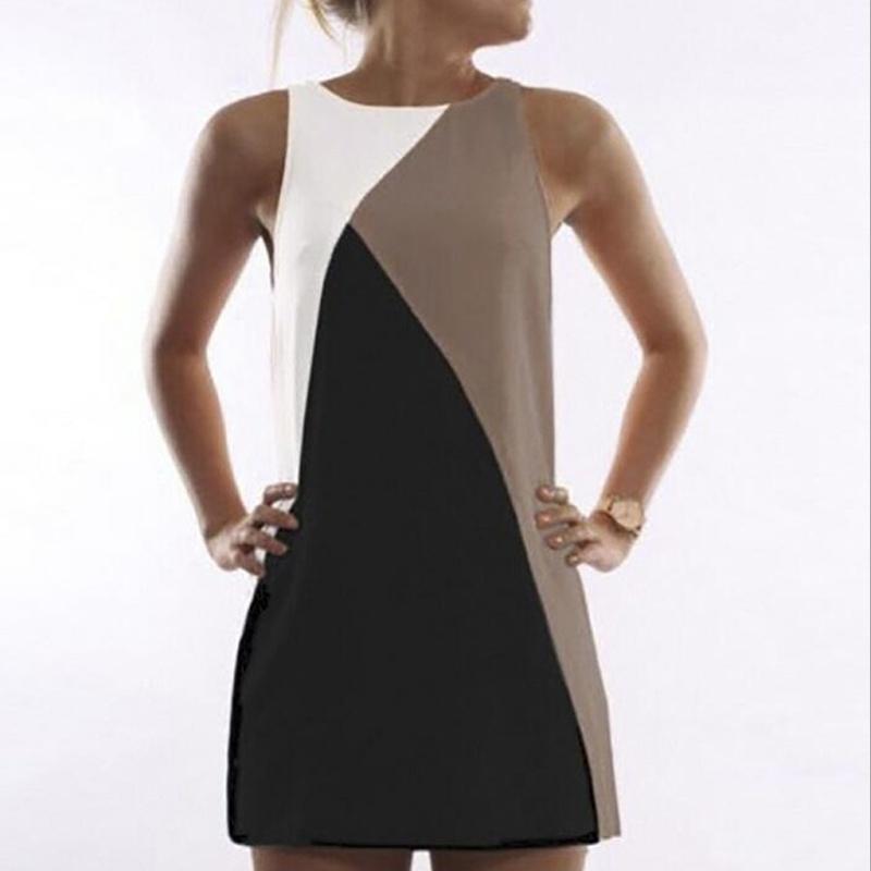 Women Sexy Sleeveless Dress Elegant Mini Dress Ideal For Parties And Casual Events**