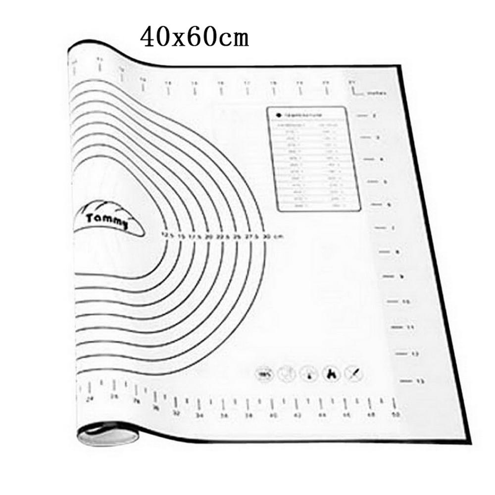 Silicone Baking Mat With Scale Rolling Dough Kneading Non Stick Pastry Pad Buy From 4 On Joom E Commerce Platform