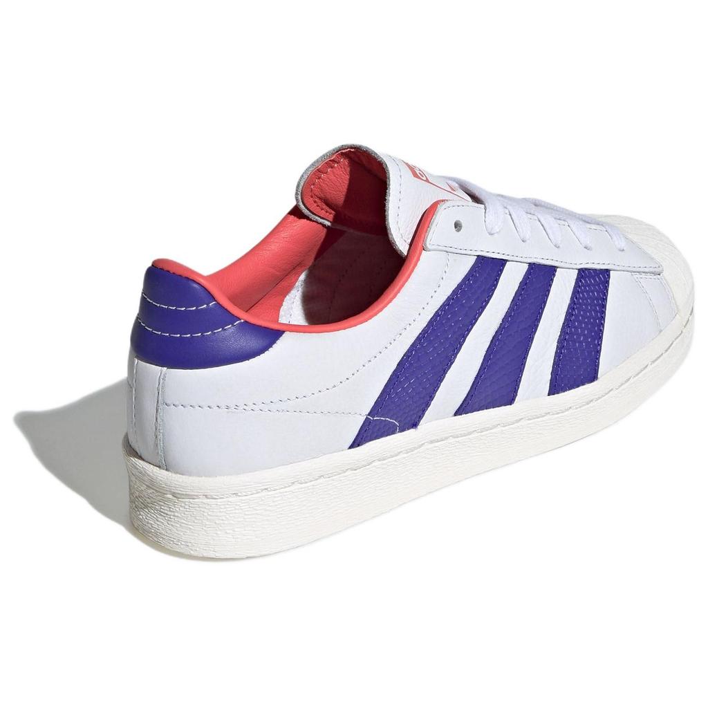 Adidas Originals Superstar 82 Low Top Sneakers Herren Sneaker Weiß Blau IE3054
