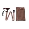 VITILITY - Classic Folding Walking Stick - Bronze Color