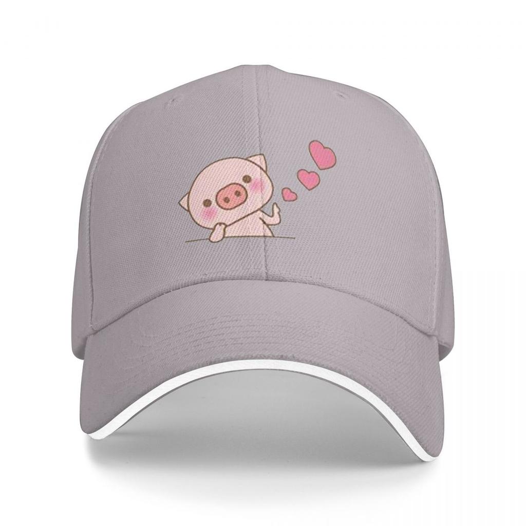 Unisex Baseball Hats Lots Of Little Hearts Pig Emoticon Outdoor Streetwear Summer Sports Baseball Caps Hiphop Cap Casquette Hats