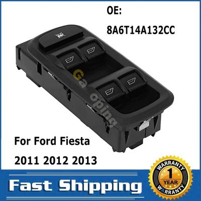 Elecric Power Window Switch for Ford Fiesta Ecosport 2011-2013 Front Lifter Control Button Parts 8A6T14A132CC Car Accessories