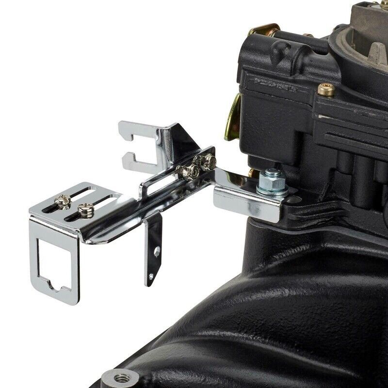 Automotive Products Car Accessories Silver Steel GM Throttle Cable Bracket Kickdown Fit for Chevy SBC BBC Holley Car Support