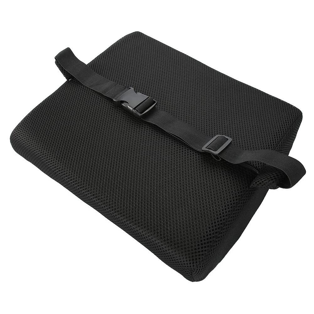Black Back Pillow Rebound Memory Foam Pillow Car Chair Back Seat Rest Cushion