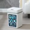Induction Type Trash Can Large Capacity Household Trash Bin Fully Automatic Intelligent Kitchen Garbage Bin Clean Accessories