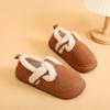 Support Non-slip Platform Bread Shoes Cotton Shoes Women's Winter Comfortable Fashion Brown Warm Outer Cotton Shoes