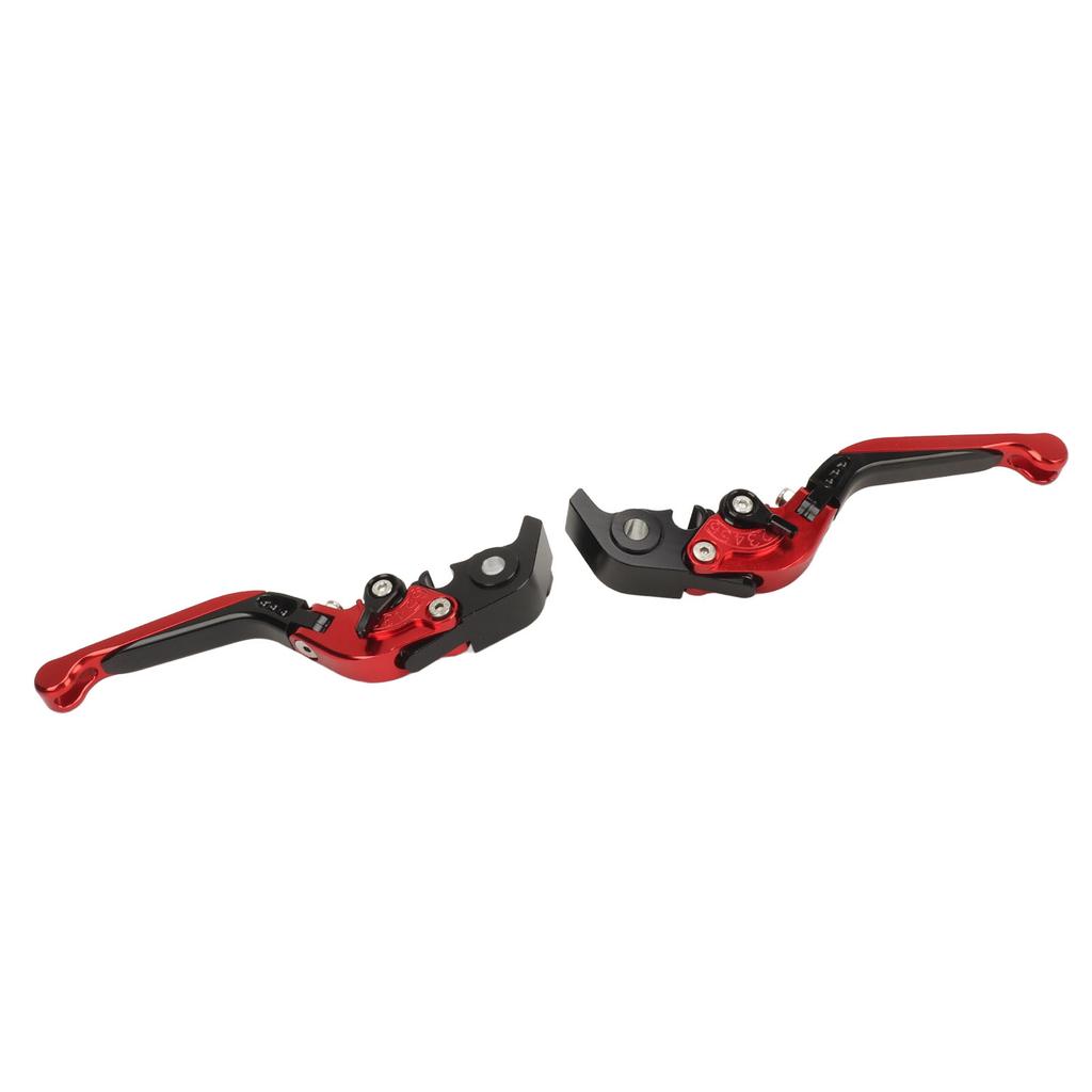 Motorcycle Clutch Brake Lever Aluminum Alloy Adjustable Folding Clutch Levers Replacement for Ducati Streetfighter V2