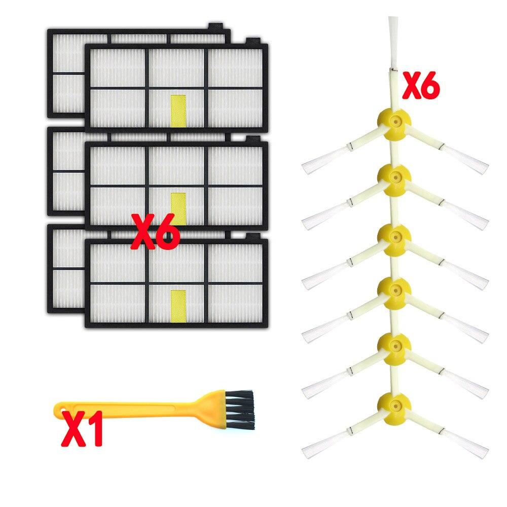 Hlavní kartáče a filtry Kartáč pro iRobot Roomba Díly Sada Série 800 860 865 866 870 871 880 885 886 890 900 960 966 980